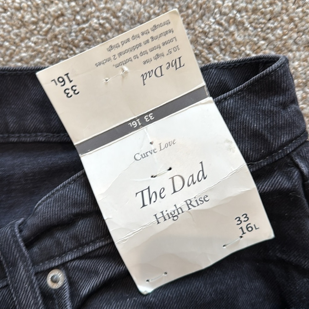 Abercrombie and fitch the high rise dad Jean - Picture 3 of 3